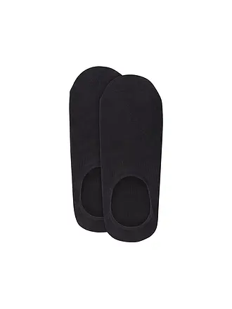 CAMANO | Socquettes lot de 2 COMFORT INVISIBLE noir | schwarz
